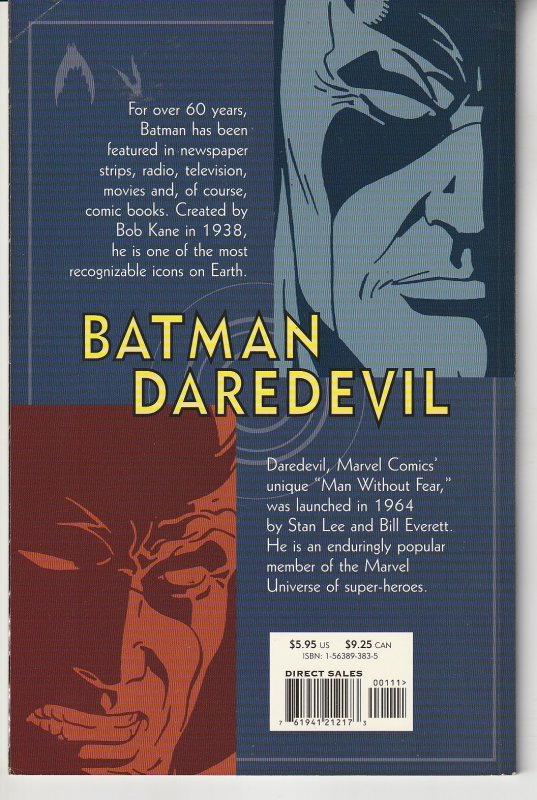 Batman/Daredevil   Scarecrow Over New York !