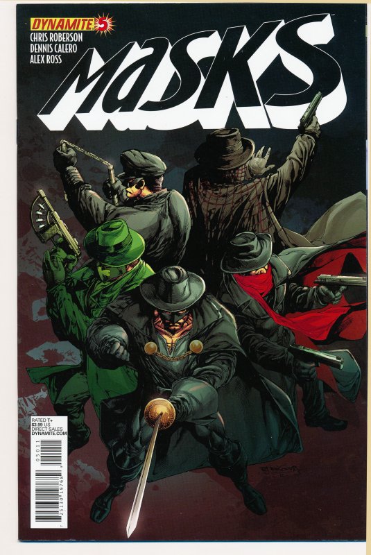 Masks (2012 Dynamite) #1-8 NM Complete series