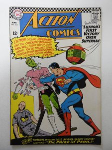 Action Comics #335 (1966) VG+ Condition moisture stain, stamp fc