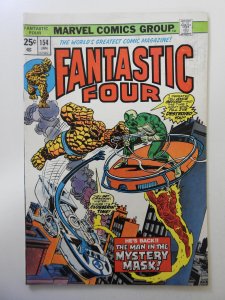 Fantastic Four #154 (1975) FN Condition! MVS intact!