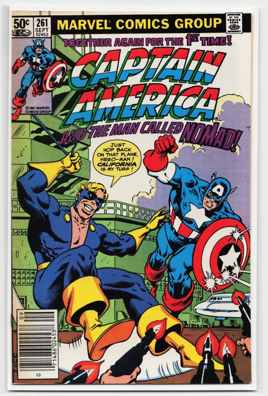 Captain America #261 (1981) Captain America