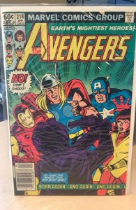 The Avengers #218 (1982) 8.0 VF