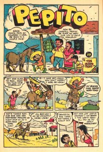 SPUNKY JUNIOR COWBOY #5 (May1951) 4.0 VG  JACK BRADBURY's Talking Horse Stanley