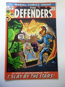 The Defenders #1 (1972) VG/FN condition small moisture stains bc