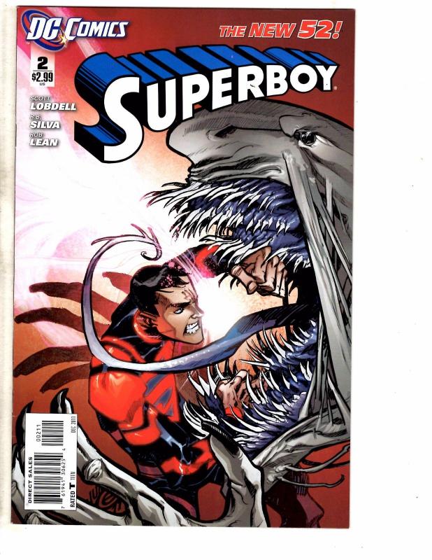 Lot Of 8 Superboy DC Comic Books #0 1 (2) 2 3 4 5 6 + Annual 1 NEW 52 Batman RC2