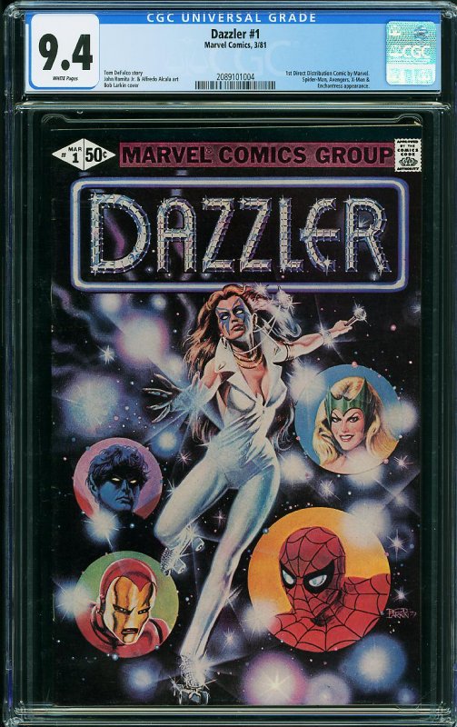 Dazzler #1 (CGC 9.4) SUPER High Grade Bronze MARVEL