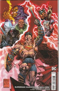 Superman War World Apocalypse # 1 Variant Cover NM DC [I3]