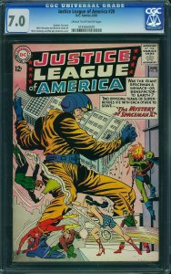 Justice League of America #20 (1963) CGC 7.0 FVF