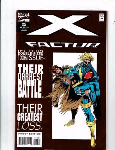 7 X-Factor Marvel Comic Books # 84 85 86 100 104 105 + Annual # 8 Wolverine JR2