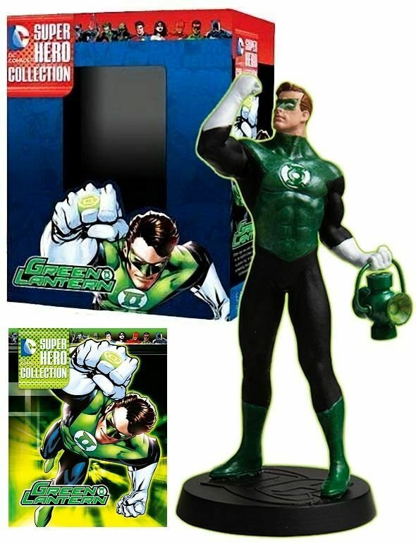 DC Superhero Collection #22 Green Lantern Figure w/Booklet (Eaglemoss) New!