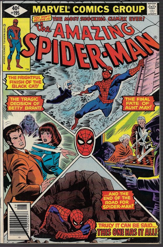 Amazing Spider-man #195 (Marvel, 1979) NM