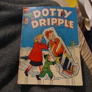 Horace and Dotty Dripple #34  1954 - Harvey golden age good girl art Comic Book