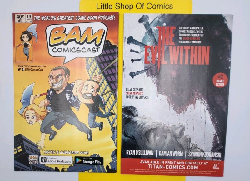 Wolfenstein #1 & #2 Cover A Set 2017 Titan Comics Optioned