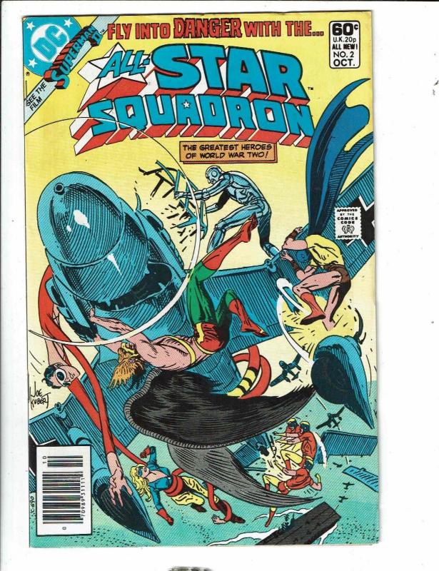 11 All Star Squadron DC Comic Books # 2 3 4 5 6 7 8 9 10 11 15 Superman RJ6