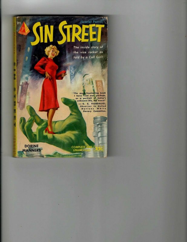3 Books Take It Out In Trade Sin Street Miracle on 34th Street JK17