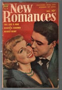 New Romances #19 19513-photo cover-pre-code romance-Alex Toth-Sekowsky-VG