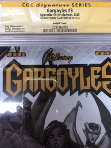 Gargoyles (2023) # 3 (CGC 9.8 SS) signed Nakayama • Census = 1 • Variant Cover I
