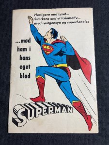 1968 TORDEN AGENTERNE (Thunder Agents) #3 VG 4.0 Dynamo Wally Wood DANISH