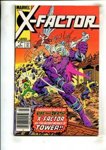 X-FACTOR #2 (8.5) ZECK & RUBINSTEIN, TOWER!! 1986