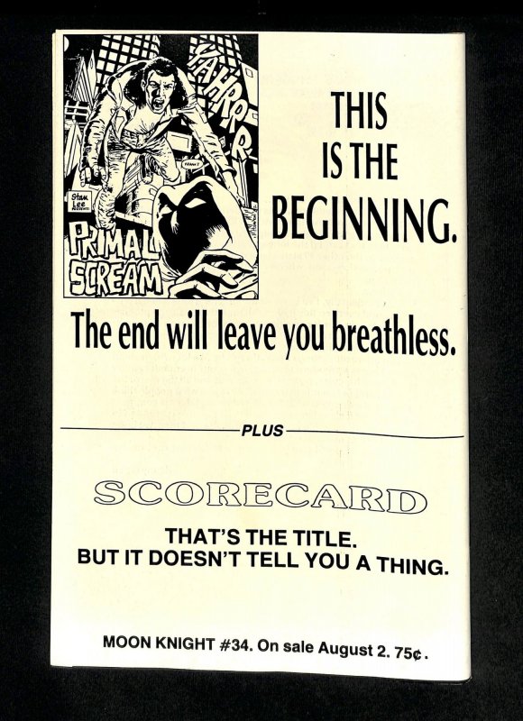 Moon Knight (1980) #33