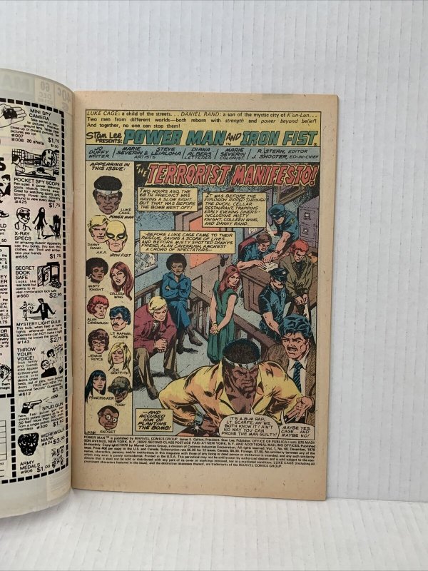 Power Man And Iron Fist  #60 