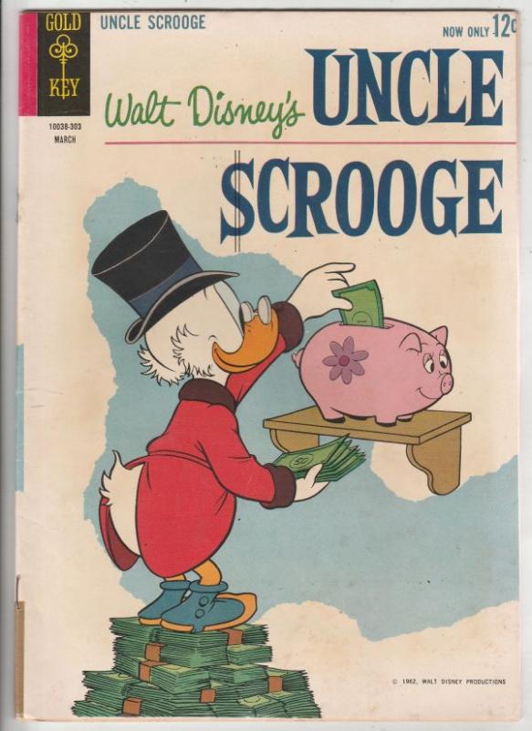 Uncle Scrooge, Walt Disney #41 (Mar-63) VF High-Grade Uncle Scrooge