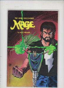 THE HERO DISCOVERED MAGE  #1 COMICO / WAGNER / UNREAD / VF+/-