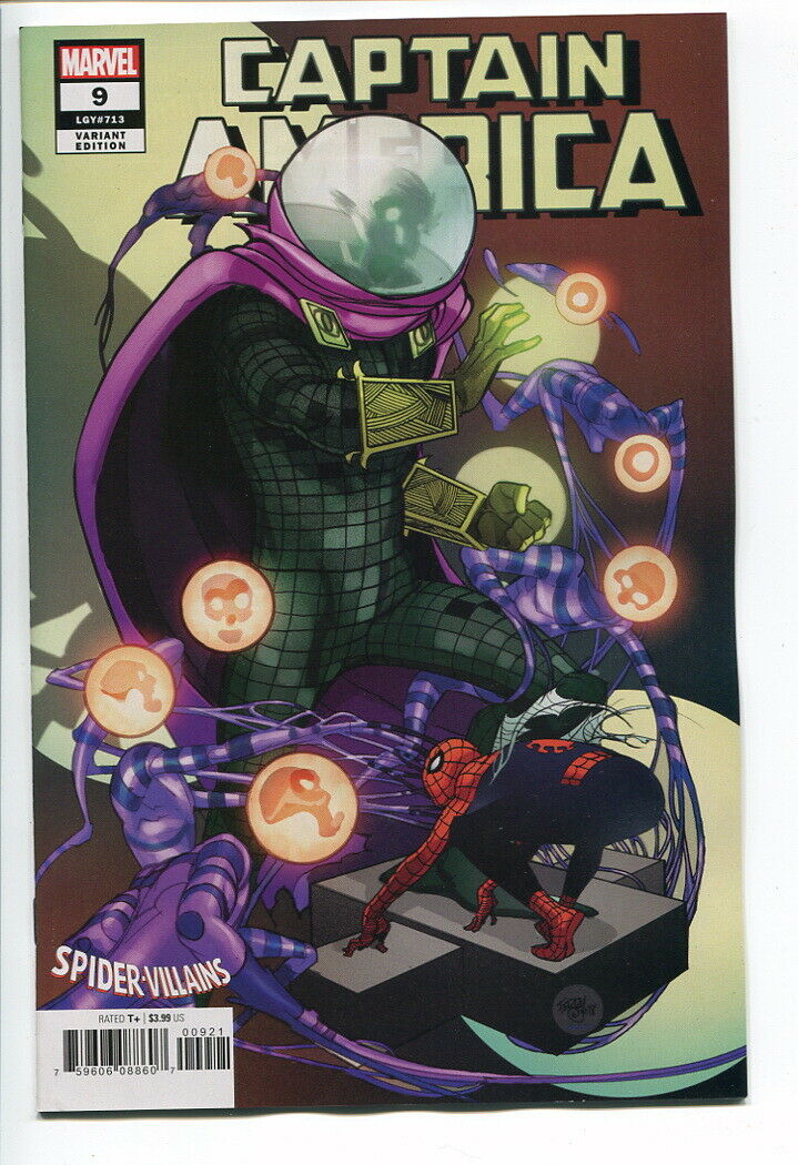 Captain America 2018 Marvel 9 Variant Ferry Spider Man Villains Comic Books Modern Age