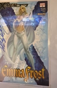 X-Men: Black - Emma Frost (2018 variant signed by cambell
