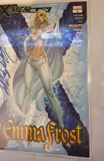 X-Men: Black - Emma Frost (2018 variant signed by cambell
