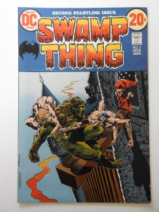 Swamp Thing #2 (1973) Wrightson Magic!! Beautiful VF Condition!