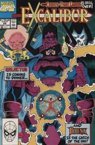 Excalibur #25 FN ; Marvel | Chris Claremont Galactus
