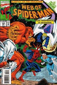 Web of Spider-Man (1985 series)  #105, VF+ (Stock photo)