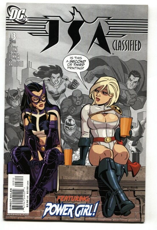 JSA: Classified #3 2005 2nd print Power Girl-comic book  nm-