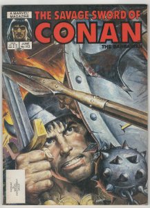 The Savage Sword of Conan #113 Ernie Chan Earl Norem Cover FN+
