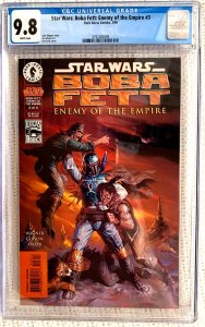 ?~DARK HORSE~STAR WARS:BOBA FETT~ENEMY OF THE STATE #3~?~KELLY~?~CGC 9.8~?