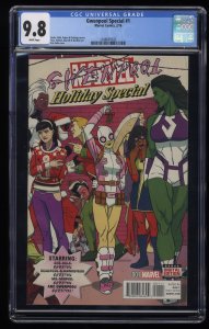 Gwenpool Special #1 CGC NM/M 9.8 White Pages