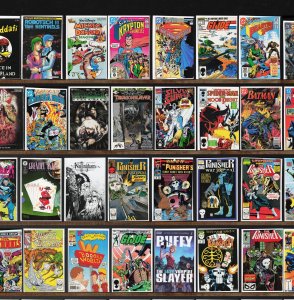 Huge Lot 140+ Comics with Doom Patrol, Batman, Silver Surfer & More!