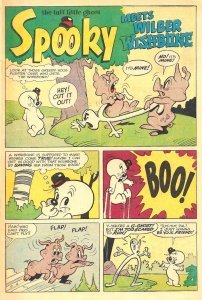 SPOOKY SPOOKTOWN #1 (Sept1961) 4.0 VG  The Tuff Little Ghost!  Wendy & Nightmare