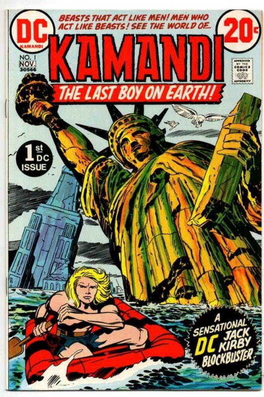 KAMANDI #1, VF+, Jack Kirby, 1st app & Origin, NYC, 1972, more JK in store