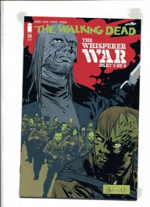 WALKING DEAD #159 (9.0) WHISPER WAR PART 3!! 2016