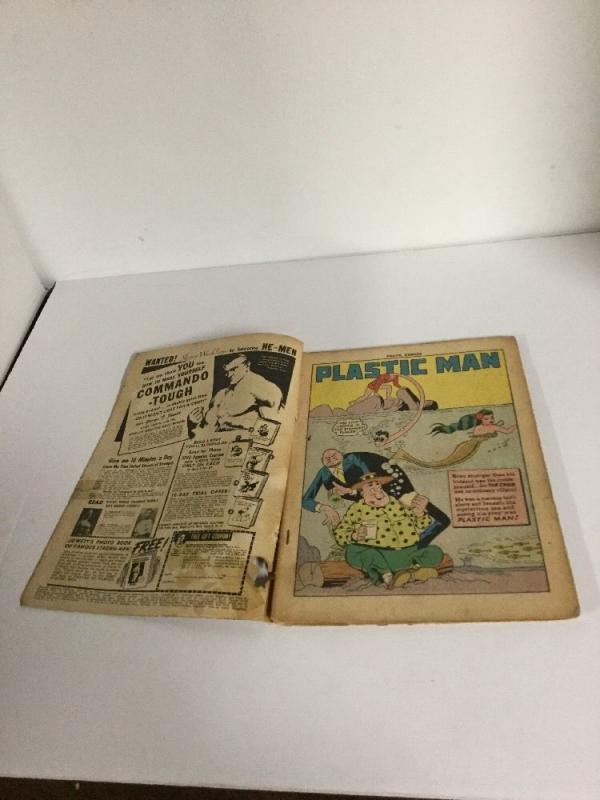 Police Comics 63 Gd+ Good+ 2.5 Tape Cover Number Error