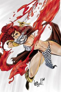 Red Sonja #27 1:15 Federici Virgin Variant Dynamite 2021 EB119