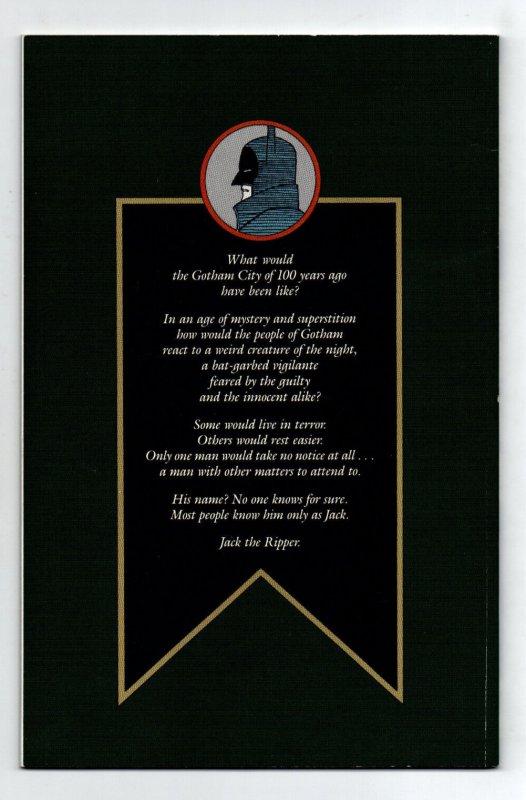 Batman: Gotham by Gaslight - Jack the Ripper - Mignola - Elseworlds - 1989 - VF