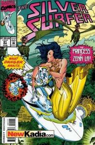 Silver Surfer (1987 series) #91, VF+ (Stock photo)