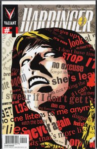 Harbinger #1 Second Print Cover (2012) Toyo Harada