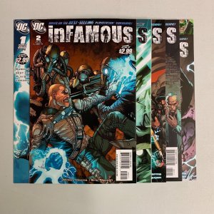 InFamous #1-6 Set (DC 2011) 1 2 3 4 5 6 William Harms (9.0+) 