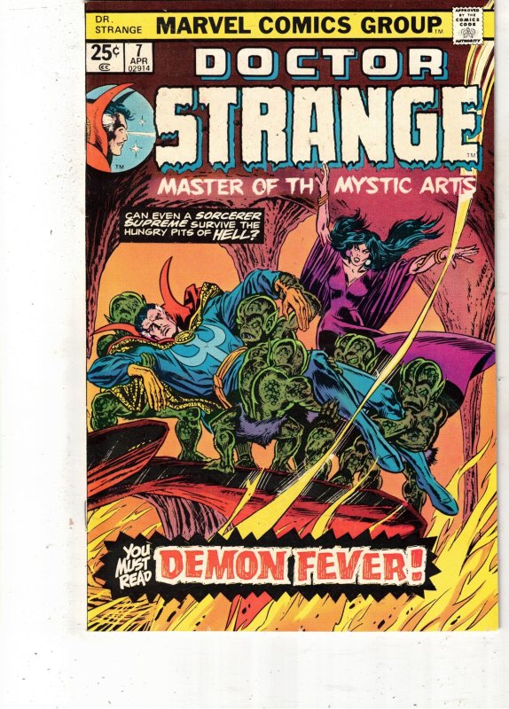 Doctor Strange #7 1975 Umar The Unmerciful! Clea story! Dormammu! High-Grade NM-