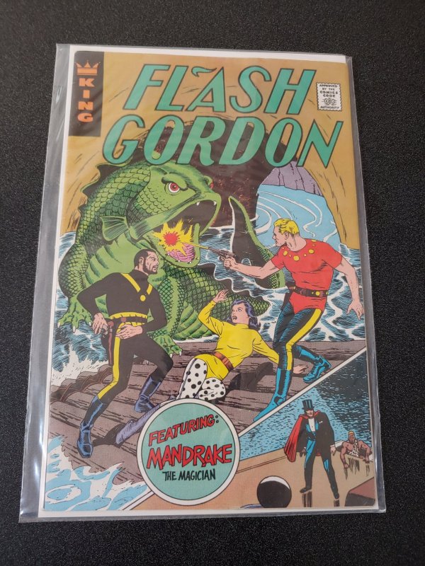 Flash Gordon / Mandrake #R-16 - Fine/VF - King COMICS