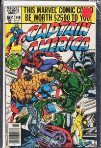 Captain America #249 (1980) Captain America
